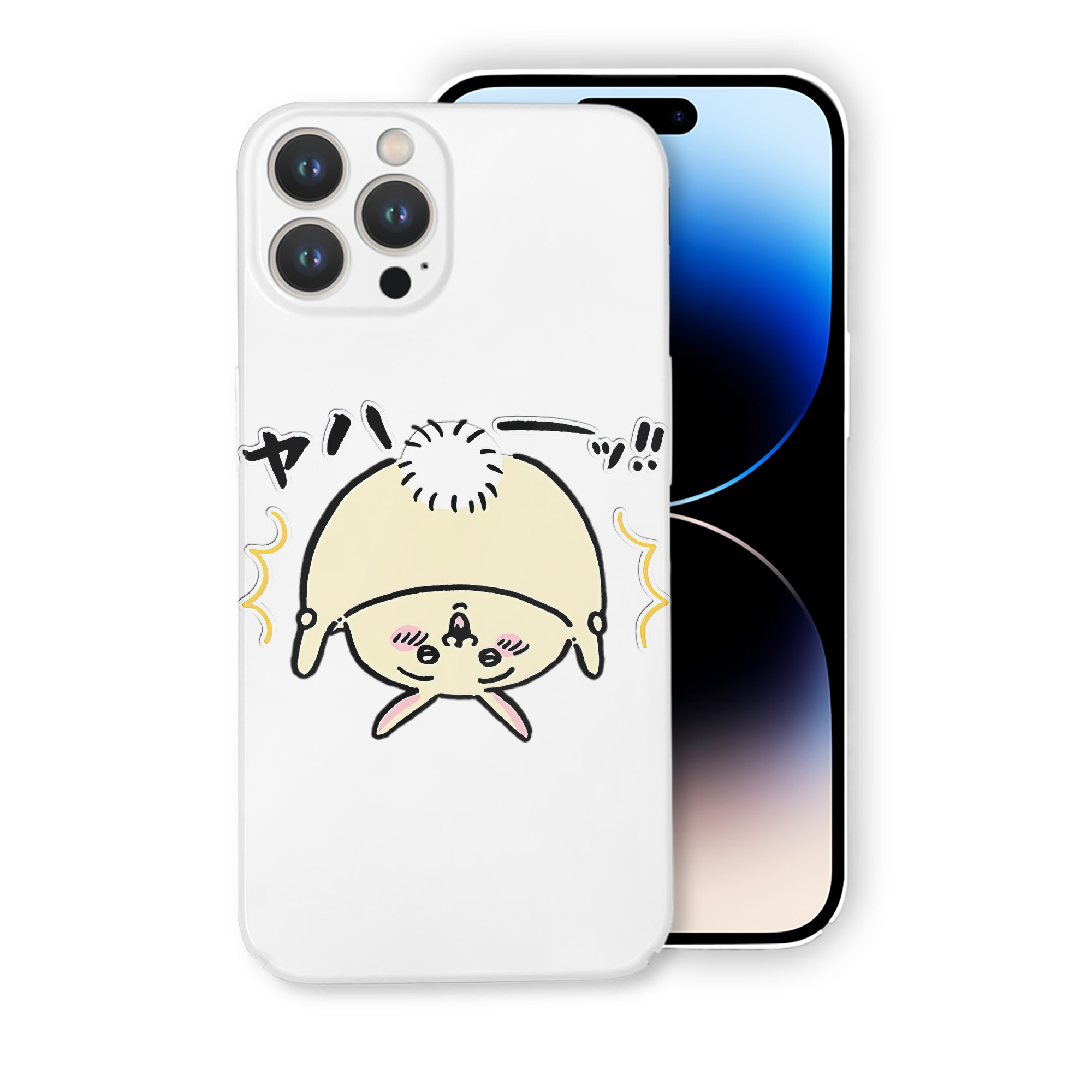 （画像用） ちいかわ うさぎ Chii-kawa usagi 【iPhone 14シリーズ対応】ハードケース